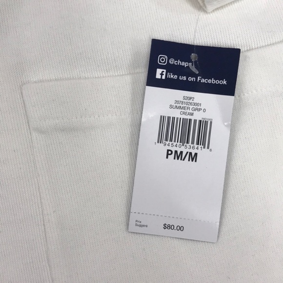 Chaps ​Open-Front Cotton-Blend Jacket - Picture 4 of 9